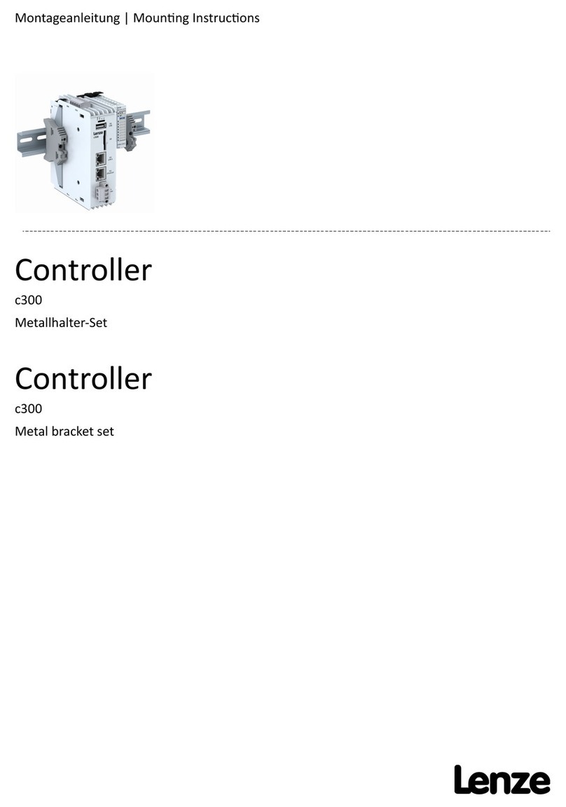 Lenze c300 Series User manual Lenze c300 Series User manual