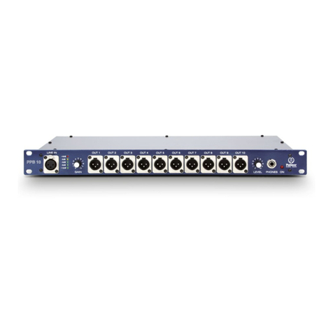 Palmer PPB10 User manual