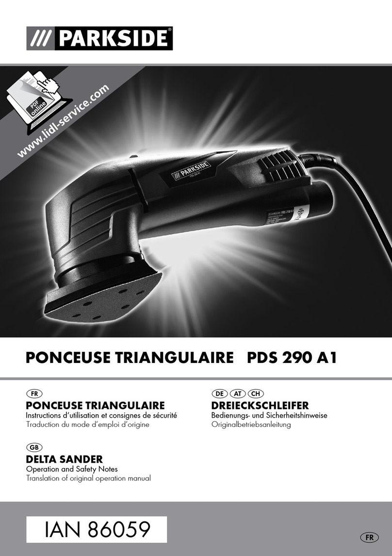 Parkside PDS 290 A1 User manual