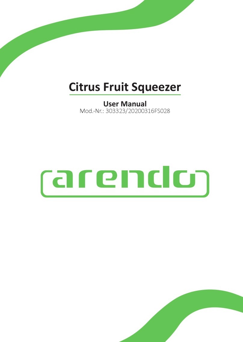 ARENDO 303323 user manual
