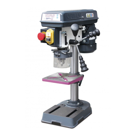 Optimum OPTi drill B13 basic operating manual