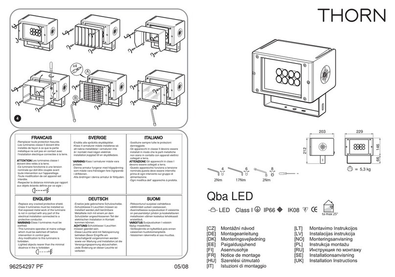 Thorn Qba LED User manual