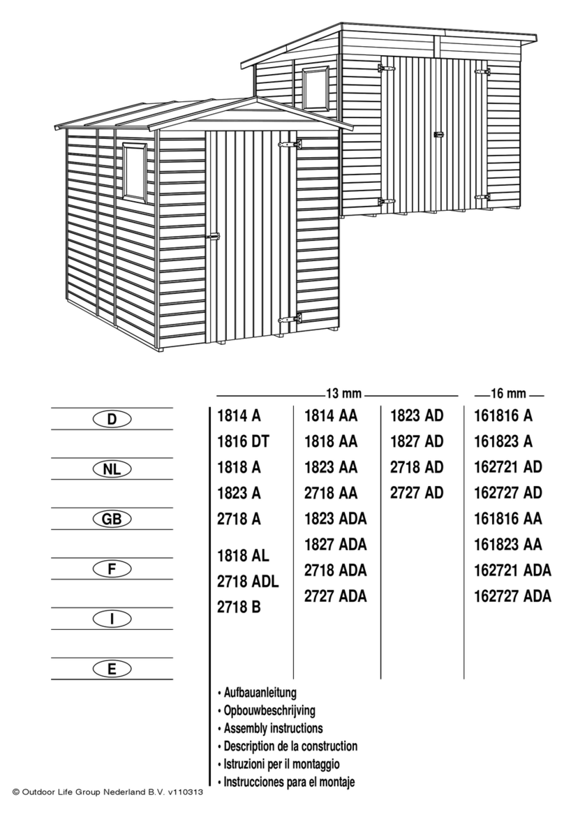 Outdoor Life Group 1814 A Assembly instructions Outdoor Life Group 1814 A Assembly instructions