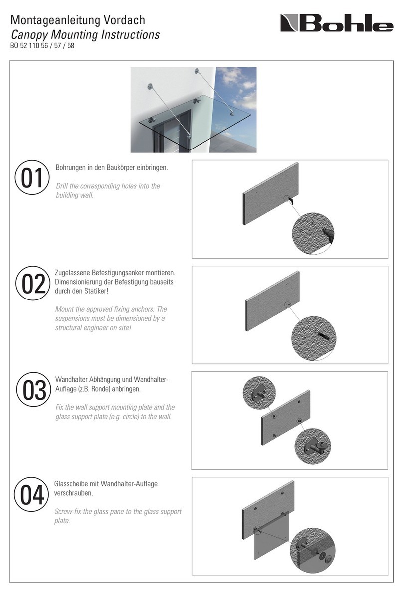 Bohle BO 52 110 56 Mounting instructions