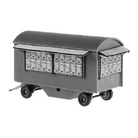Faller 2 BEEKEEPER'S TRAILERS User manual
