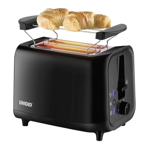 Unold TOASTER SHINE User manual