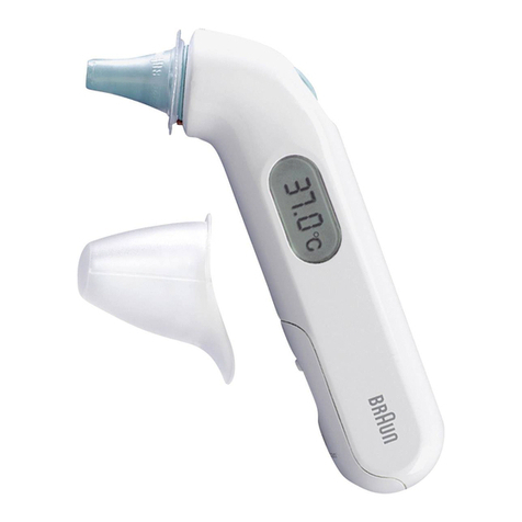 Braun ThermoScan 3 User manual