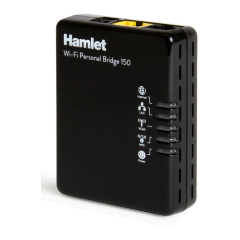 Hamlet HNW150APBR User manual