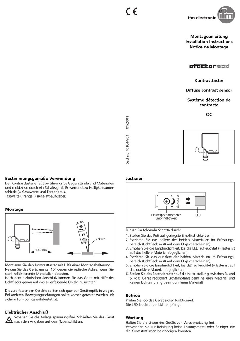 IFM Electronic efector200 OC User manual