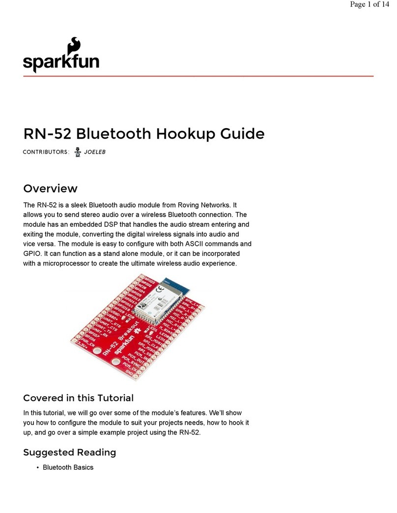 sparkfun RN-52 user guide