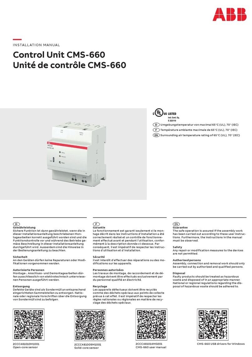 ABB CMS-660 installation manual