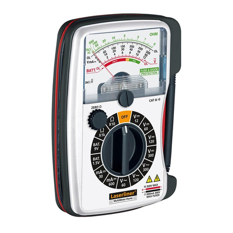 LaserLiner MultiMeter-Home operating instructions