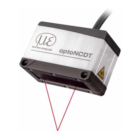 MICRO-EPSILON optoNCDT 1900 Series User manual