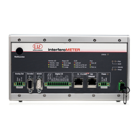 MICRO-EPSILON interferoMETER IMS5400-DS Installation guide