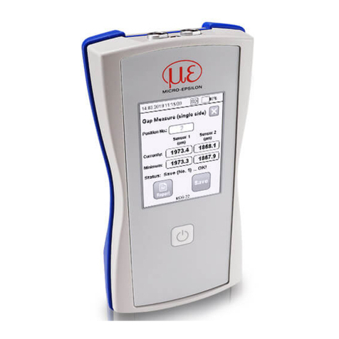 MICRO-EPSILON MD6-22 User manual