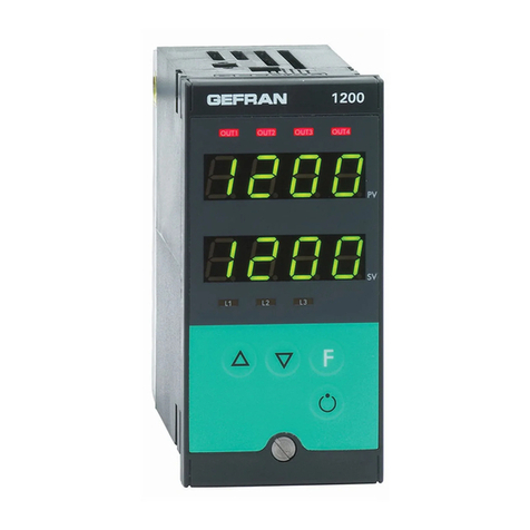 gefran 1200 Owner's manual
