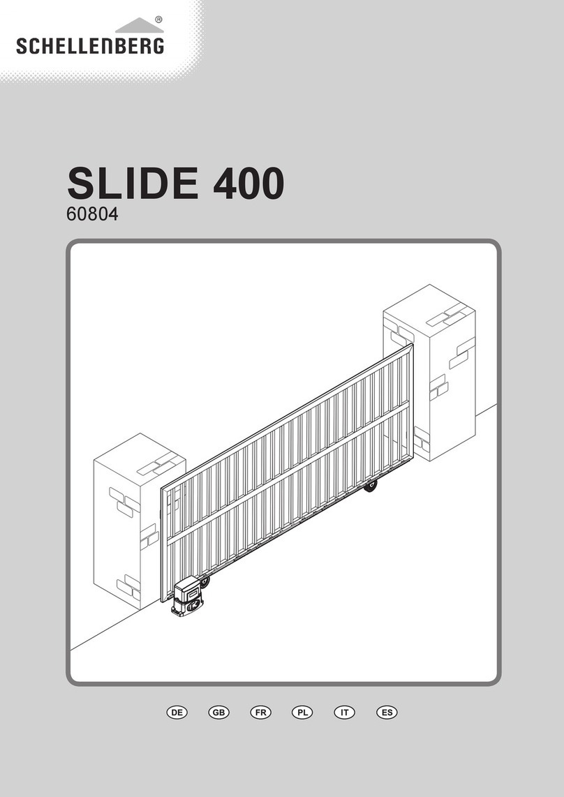 Schellenberg STA Slide 400 instructions