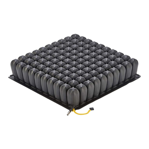 ROHO HEAL PAD DRY FLOATATION CUSHION quick start guide