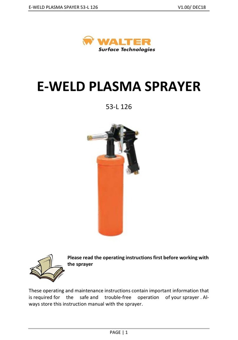 Walter 53-L 126 operating instructions