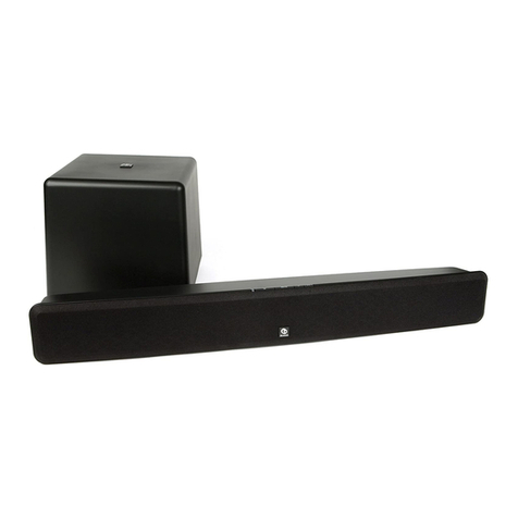 Boston Acoustics TVee Series User manual