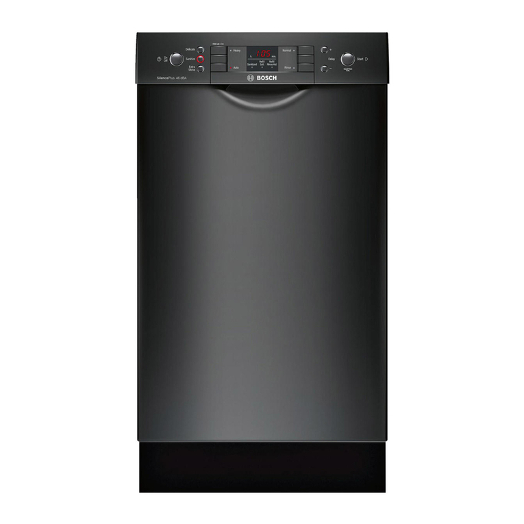 Bosch SPE53U5 UC Series User manual
