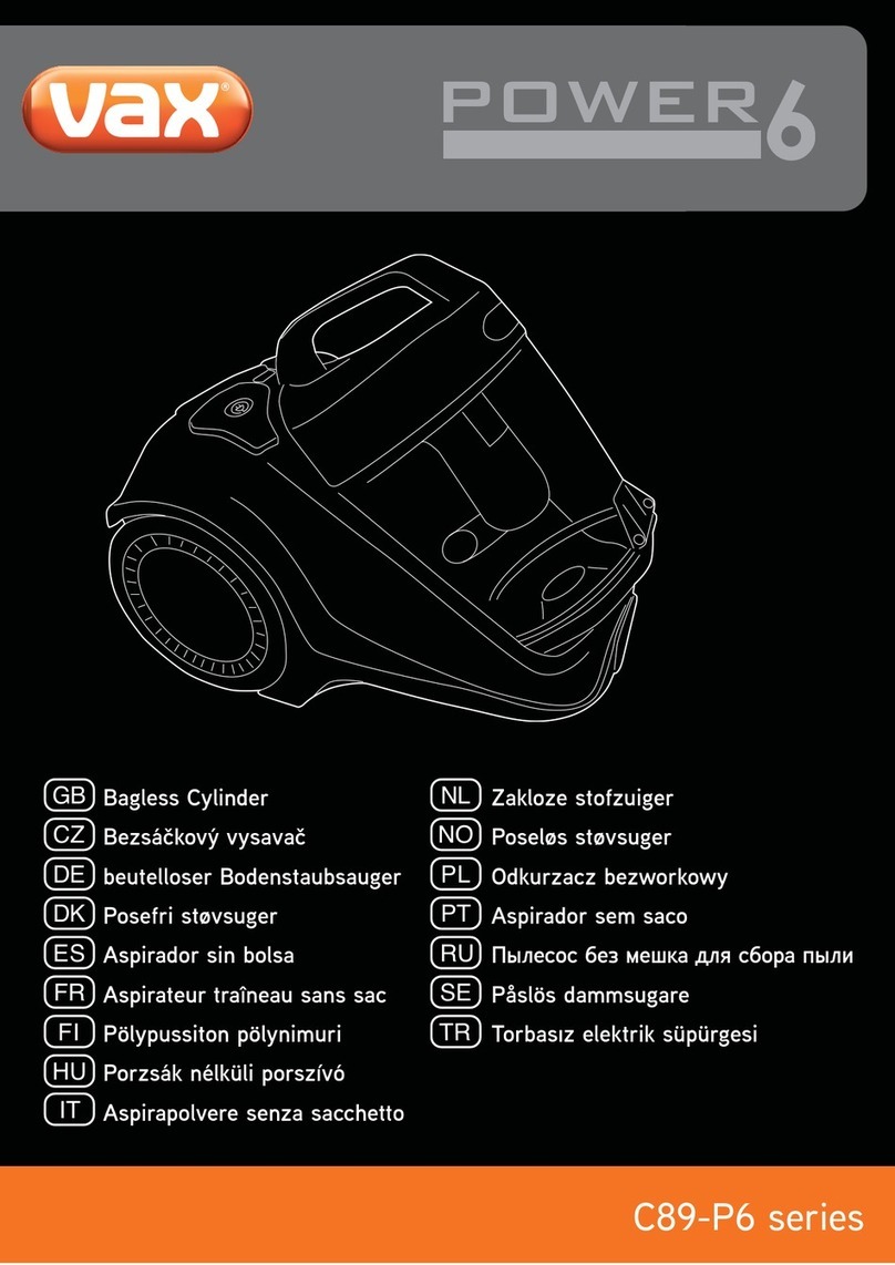 Vax POWER 6 C89-P6 Series User manual