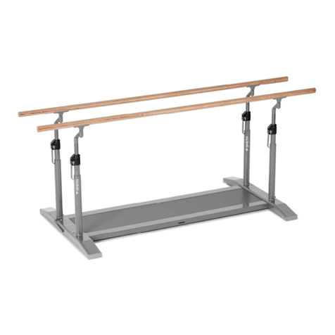 SPIETH Junior Parallel Bars Assembly and user's manual
