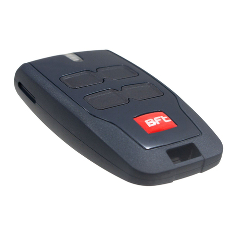 BFT MITTO REPLAY 2CH User manual