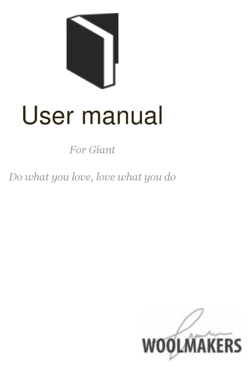 Woolmakers Giant User manual
