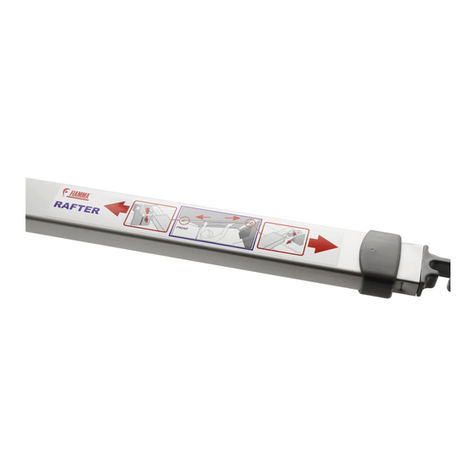 Fiamma RAFTER LED Setup guide
