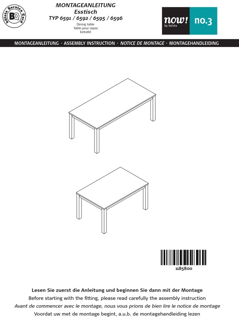 Hülsta Now! No.3 6591 User manual