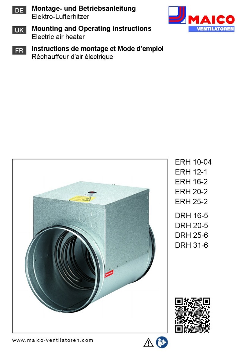 Maico ERH 10-04 Service manual