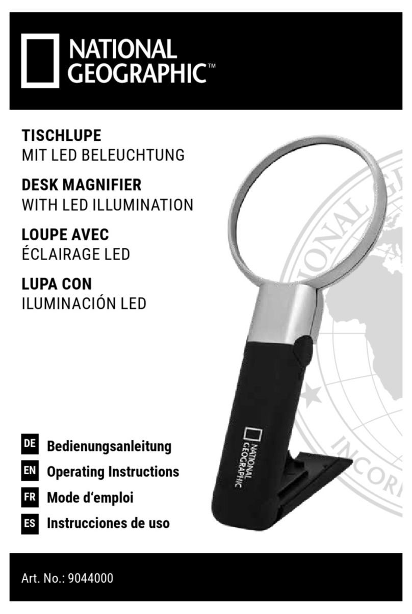 National Geographic 9044000 operating instructions