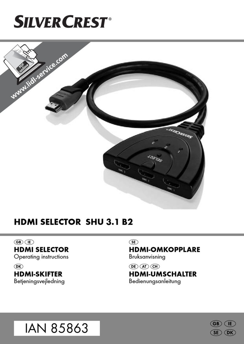 Silvercrest SHU 3.1 B2 operating instructions