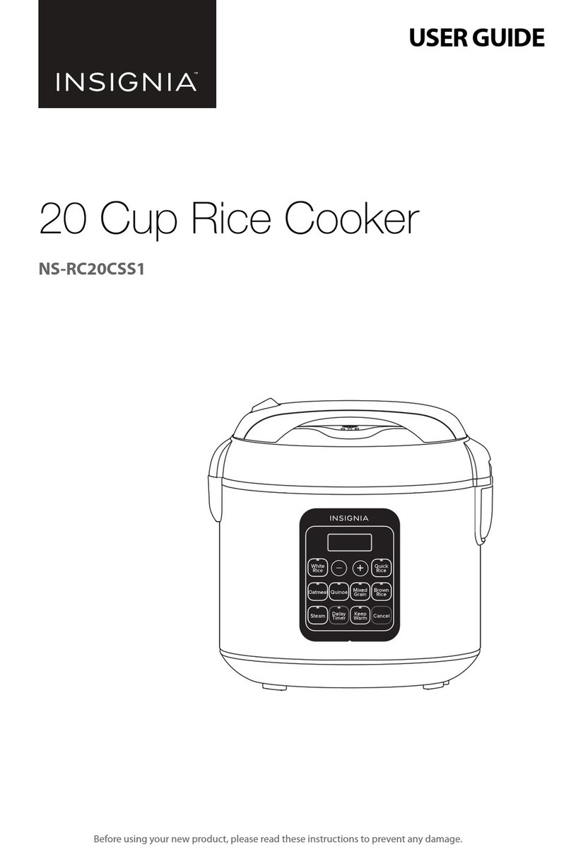 Insignia NS-RC20CSS1 user guide