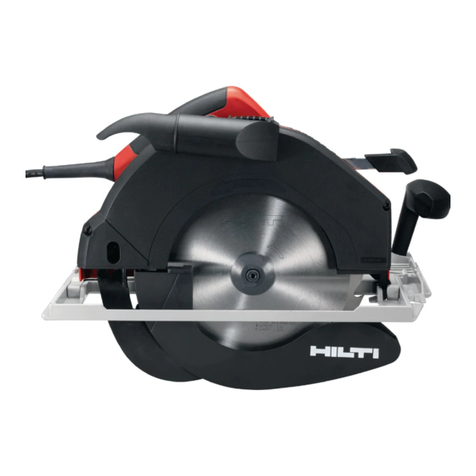 Hilti WSC 85 manual