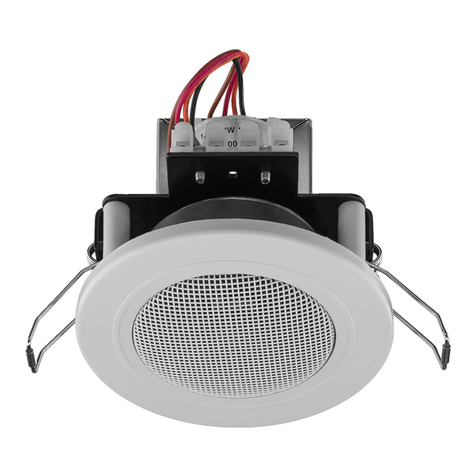 Monacor EDL-82/WS instructions