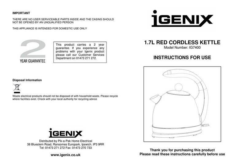 iGenix IG7400 User manual
