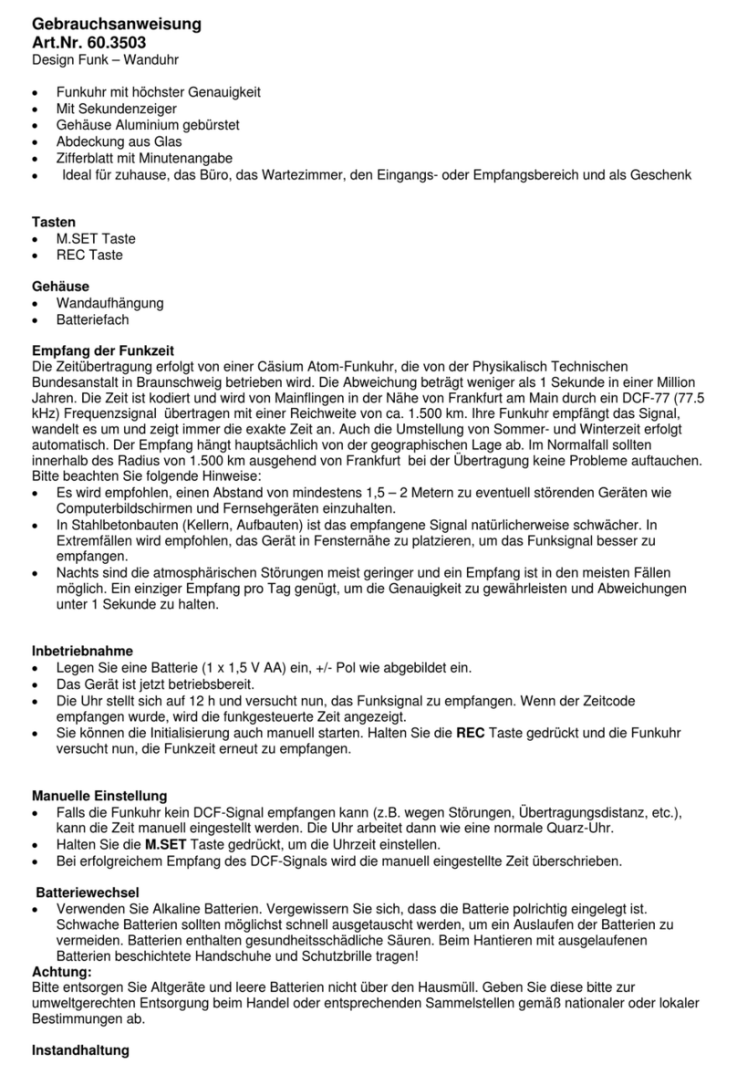 TFA Dostmann 60.3503 instruction manual