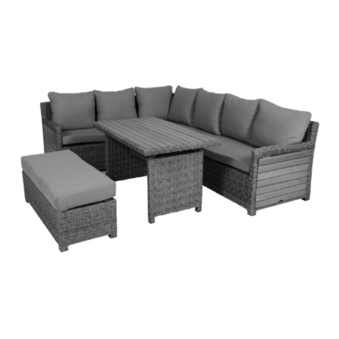 Green motion Verona lounge Set 128512 manual