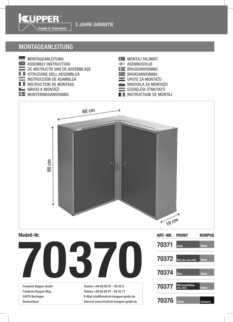 kupper 70370 User manual