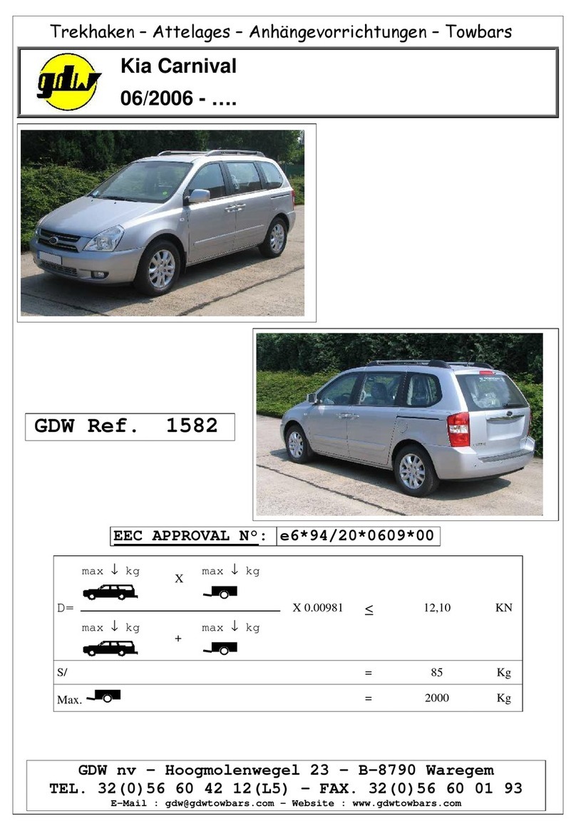 gdw 1582 Fitting instructions