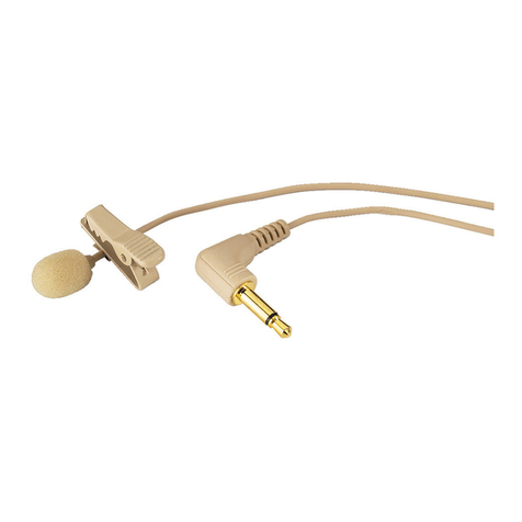 Monacor ECM-500L/SK User manual