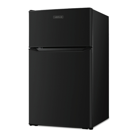 Farberware 3.1 CU FT use and care manual