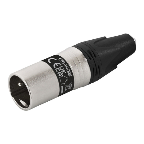 Monacor CTG-1NOISE User manual