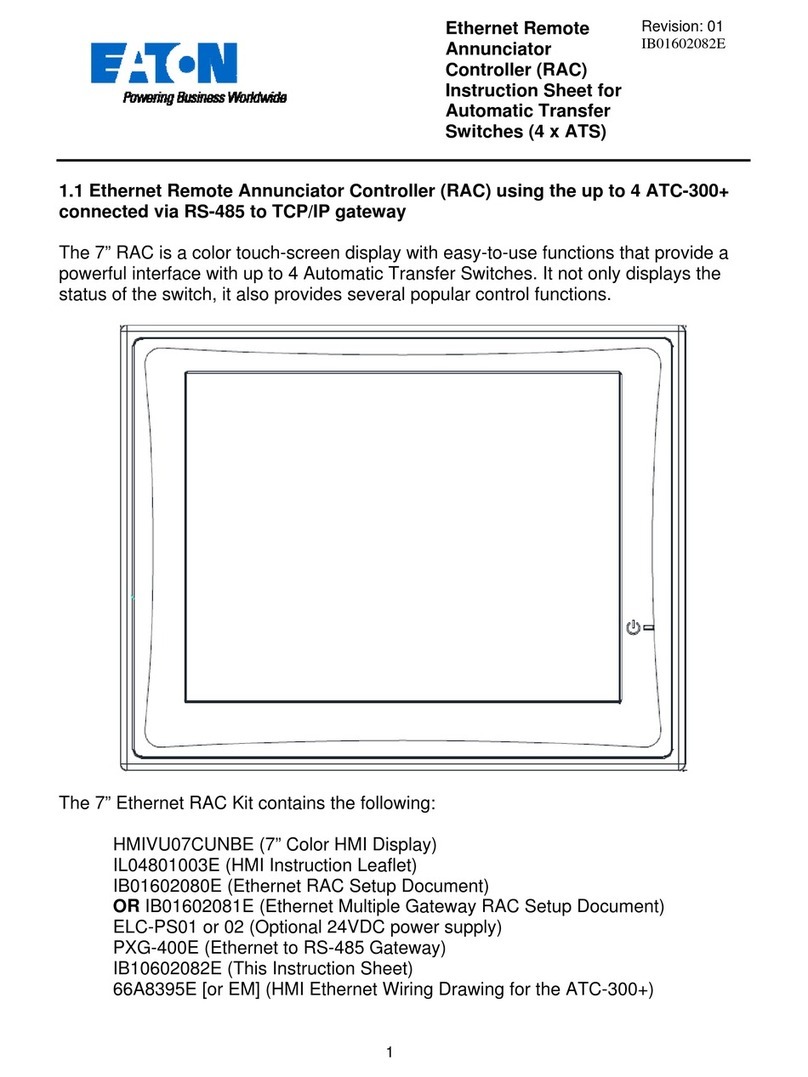Eaton ATC-300+ User manual
