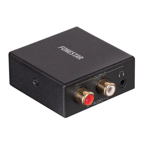FONESTAR FO-38DAH quick start guide