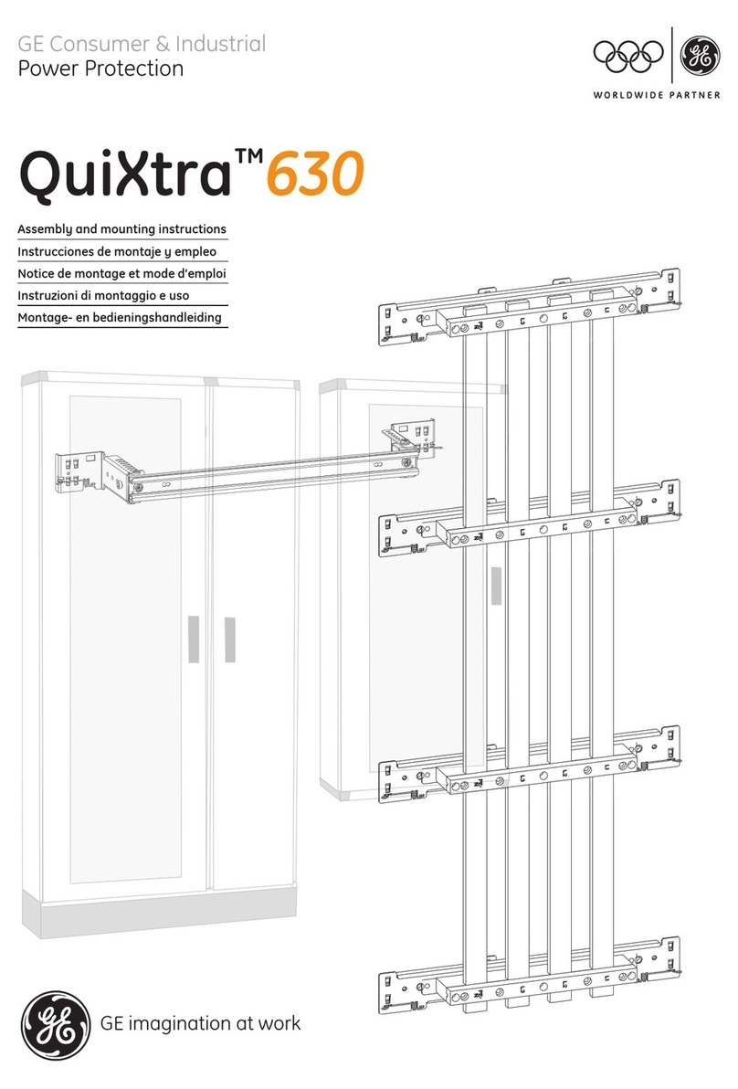 GE QuiXtra 630 Quick start guide