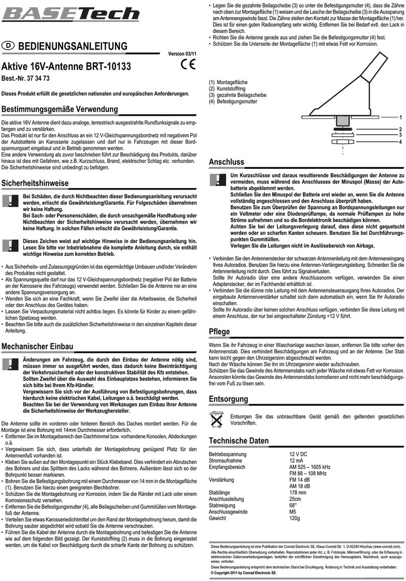BASETech BRT-10133 operating instructions