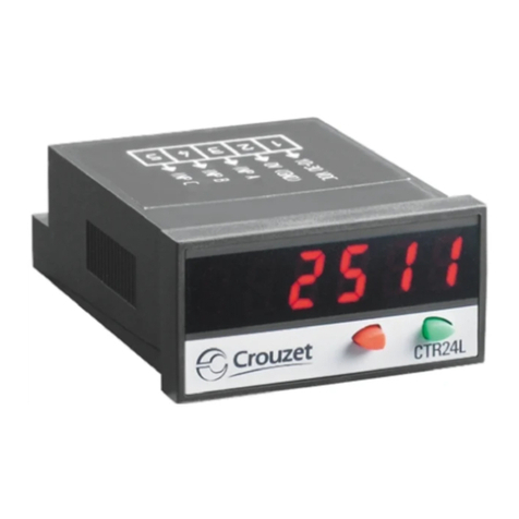 Crouzet CTR24L-2511 operating instructions